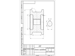 Каретка для тали приводная (миниатюра)