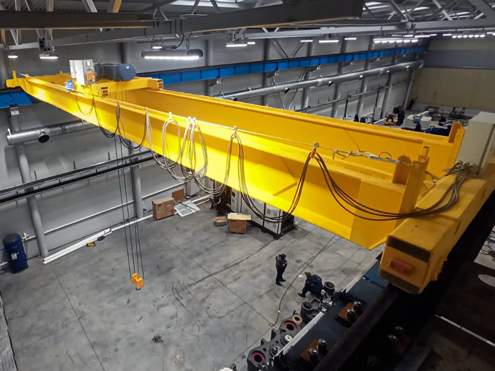 Опорный электрический двухбалочный 